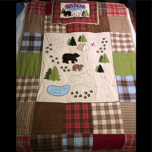Boys Woolrich Kids quilt and sham set